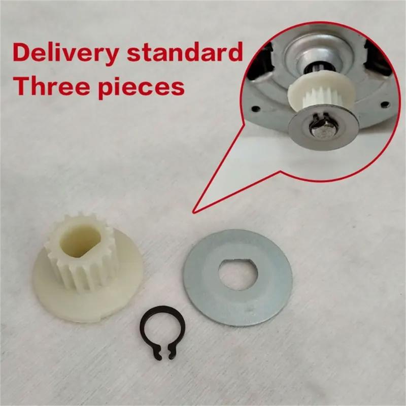Reliable Drive Gears Set 15 Teeth Bread Maker Pulleys Plastic Material Long Lasting Gear Motor Suitable for Bread Maker