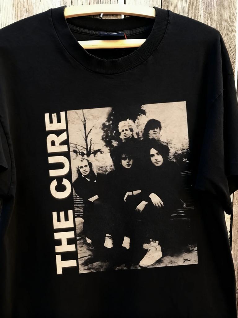 Hot Sale Retro 90s The Cure Band T-shirt Men Women Summer Unisex Y2K Casual Streetwear Harajuku Fashion Loose Casual Oversized Top Summer New Tee