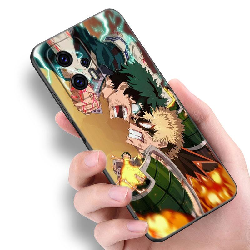 

Чехол для телефона My Hero Acadamia для Xiaomi POCO F2 F3 M2 M3 M4 X3 X4 Pro NFC F4 GT 5G F1 X2 C3 C31 C40 M5S, мягкий черный чехол из ТПУ Xiaomi POCO M5S