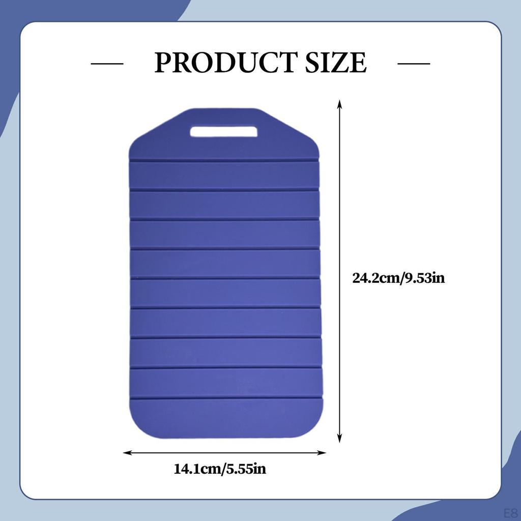 Foldable Cutting Board Chopping Gift Non Slip Flexible Silicone Portable for Meat Vegetables
