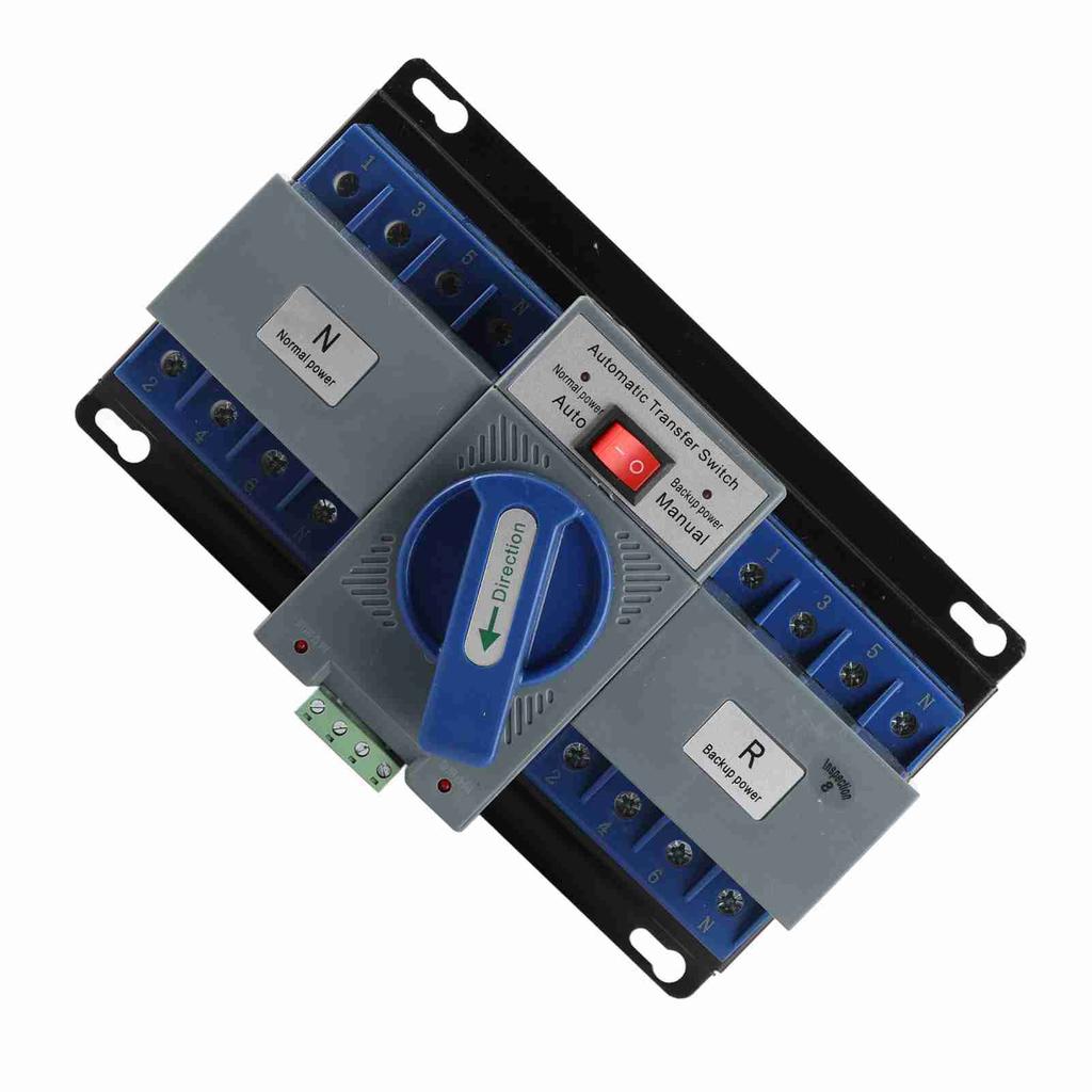 1pcs Mini 63A 4P Dual Power Automatic Transfer Switch