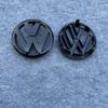 W23Hub Caps Gloss Black Replacement 135mm Front Grill Emblem or 110mm Rear Trunk Lid Car Badge for Volkswagen Golf MK6 2009 2010 20