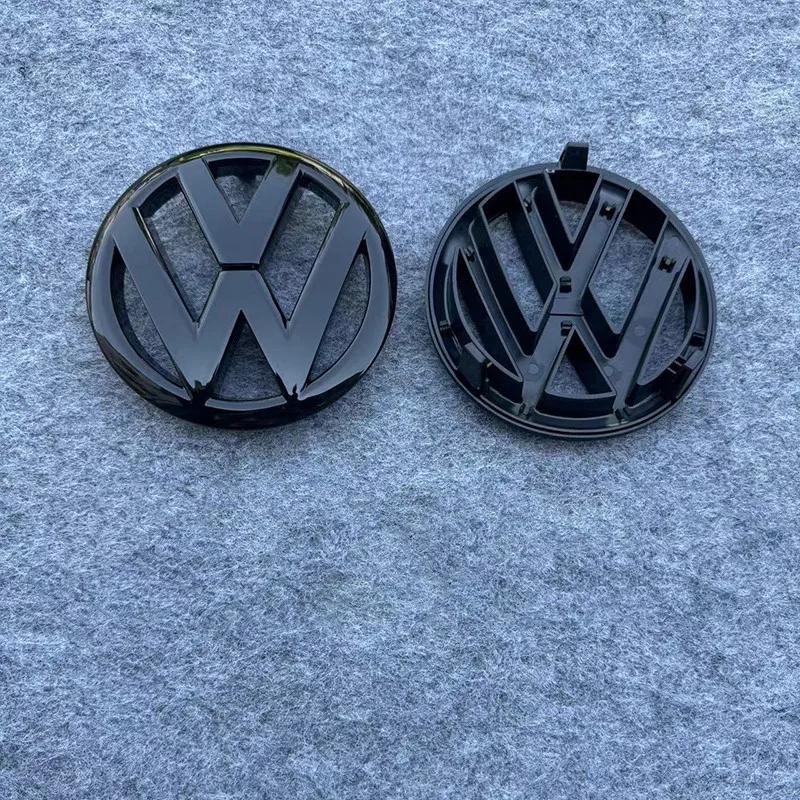 W23Hub Caps Gloss Black Replacement 135mm Front Grill Emblem or 110mm Rear Trunk Lid Car Badge for Volkswagen Golf MK6 2009 2010 20