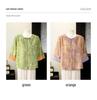 Elegant Spring Mid-Sleeve Top for Moms and Grandmas