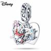 925 Silver Pendant Mickey Winnie Cute Series Charms Beads Fit Bracelet Necklace Women DIY Festival Luxury Jewelry Gifts