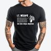 Funny Information Technology Support Computer Tech It Wizard Mens Clothing Plus Size Camisetas Outdoor