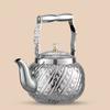 Large capacity stainless steel teapot with tea strainer, Gas Induction Cooker water kettle, Teakettle for home, 1.0L/1.5L/2.0L