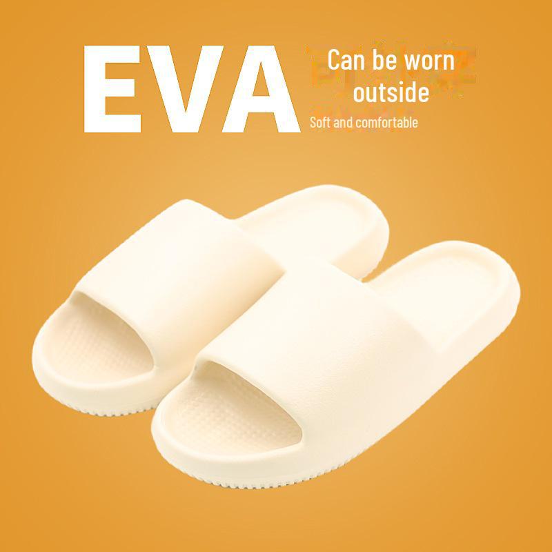 Women's EVA Non-Slip Deodorant Bath Slippers – Thick, Soft & Comfortable for Indoor or Hotel Use