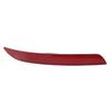 Rear Bumper Reflector Red High Visibility Professional ABS Plastic for F10 5 SERIES 2010‑2016
