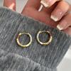 Boucles d'oreilles pendantes colorées géométriques tendance vintage pour femme Design de personnalité de niche Accessoires de mode pour fêtes de vacances Bijoux Cadeaux