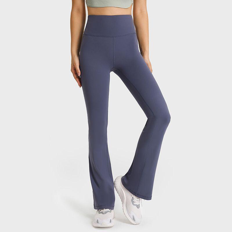 

Export Silm Slim Looking Hip Lifting Yoga Pants High Elastic Nude Feel Easiest for Match Fashion Sexy Casual Pants Loose-Fit Women Lavender gray 6(M)((50.00 kg-57.50 kg)