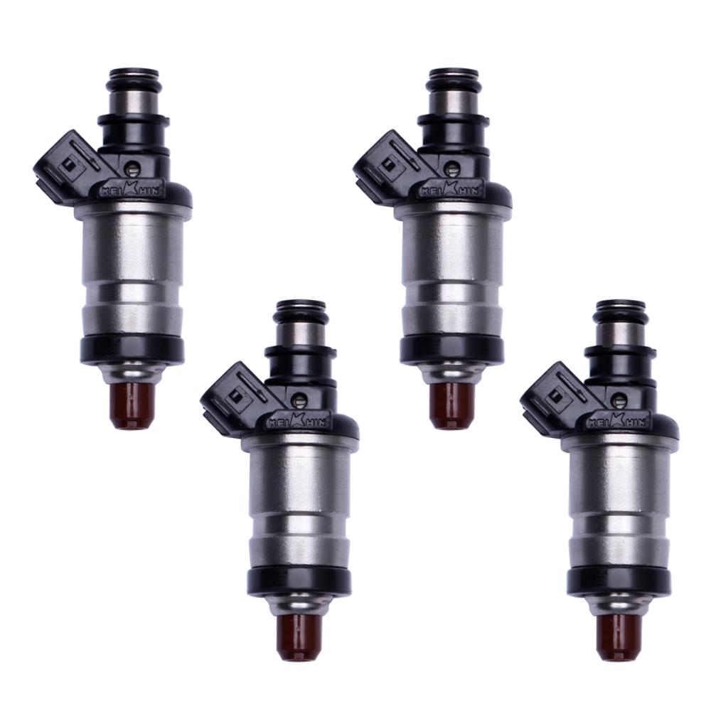 4 PEZZI Iniettori Carburante Abbinati al Flusso 06164P2J000 Per Honda Accord Civic Acura RL TL Integra 842-12192 1550333