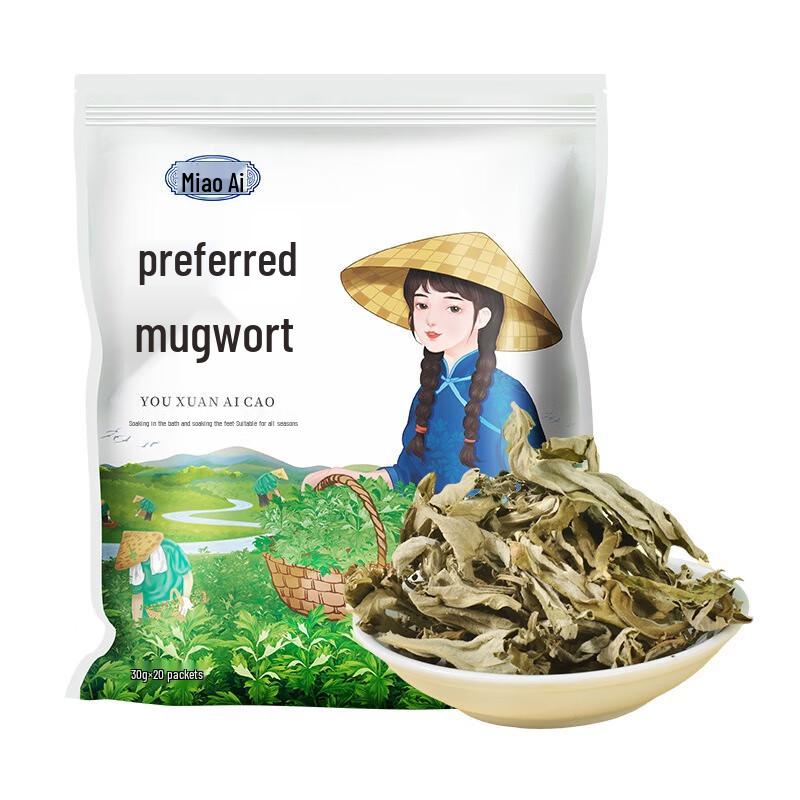 Порошок для ножных ванн с полынью Miaoaitang