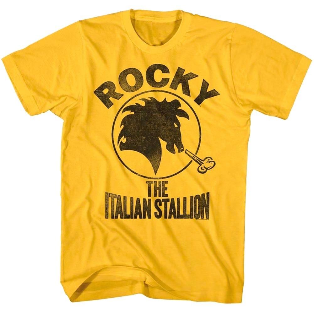 

Rocky Balboa Italian Stallion Horse Head Men s T Shirt Boxing Fighter Legend Top Unisex T-Shirt XXXXL