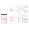 Vintage Memo Pads 30 Sheets, 15.4x9.4cm Non-adhesive Junk Journal Paper for Scrapbooking
