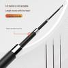 Retractable Cat Teaser Rod with Feather - Bite-Resistant Kitten Toy for Self-Play