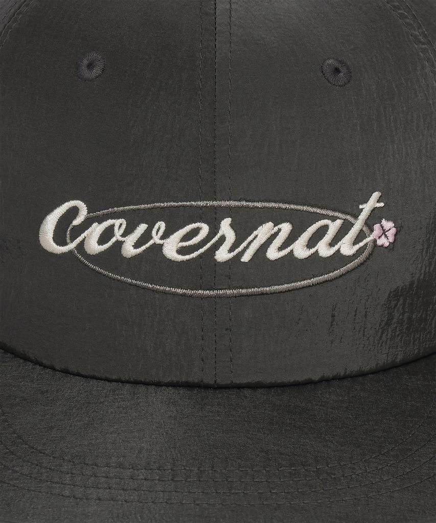 COVERNAT WOMAN Clover Heart Nylon Duck Cap Charcoal