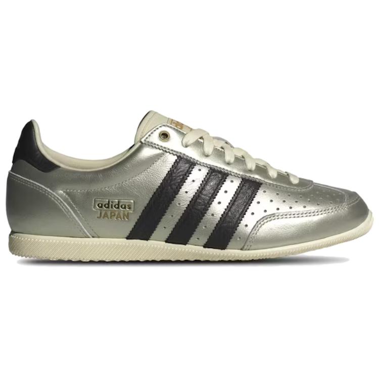 Adidas Japan Silver Black Women Sneakers Core-Black Cream-White JS4015