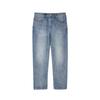 Calças Jeans Masculinas Jack & Jones de Corte Reto Lavadas