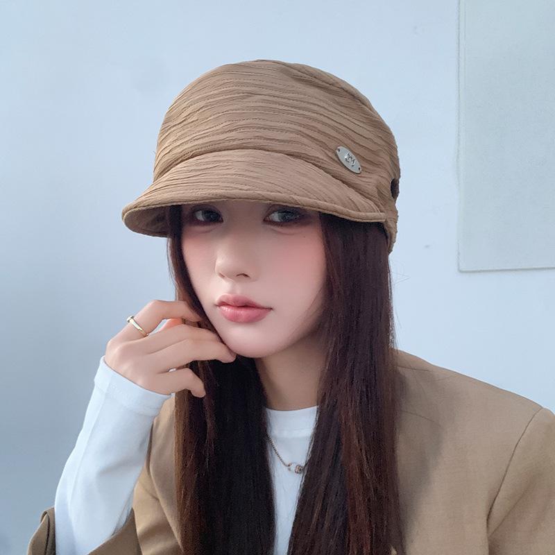 Osmihranná čepice pro děti Retro a univerzální Teplá baretka typu Newsboy Odolná proti větru a zvýrazňující obličej Malý baret pro podzim a zimu