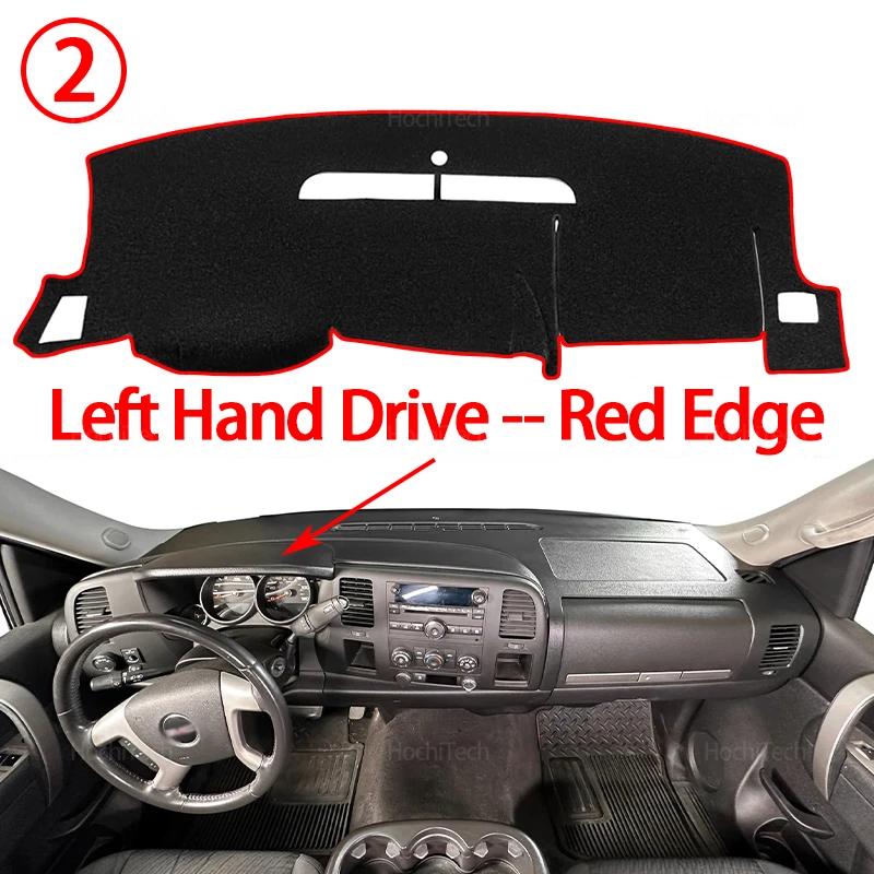 For Chevrolet Silverado 1500 2500 3500 2007-2013 Anti-Slip Mat Dashboard Cover Pad Sunshade Dashmat Carpet Car Accessorie
