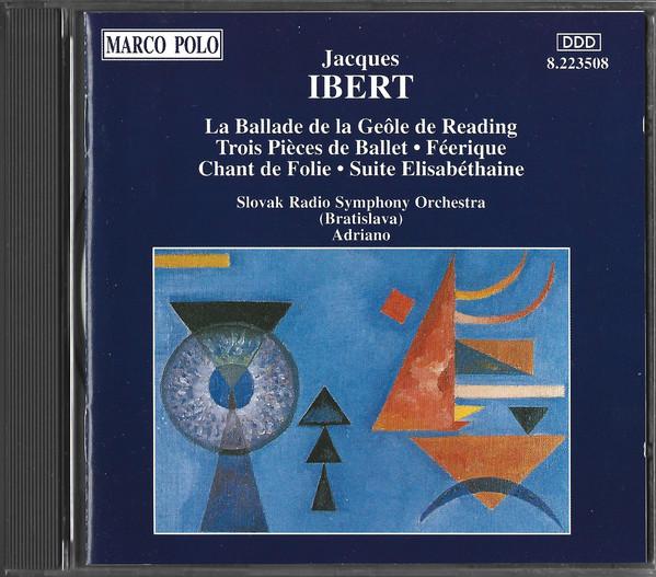

CD IBERT - Orchestral Works 8223508 Marco Polo 1994 Europe Classical Used