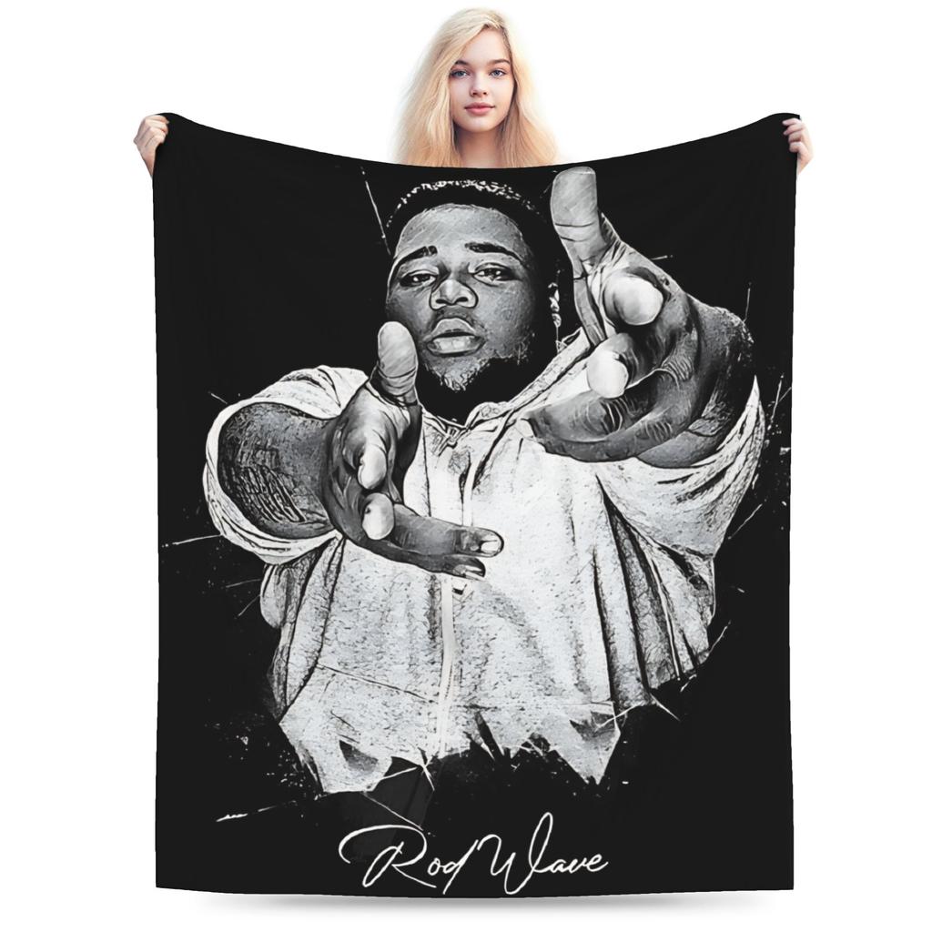 Retro Rod Wave  Blankets  Warm Soft Fashion Plush Bedding Throws For Children Bedroom Flannel Bedspread Bed Cover