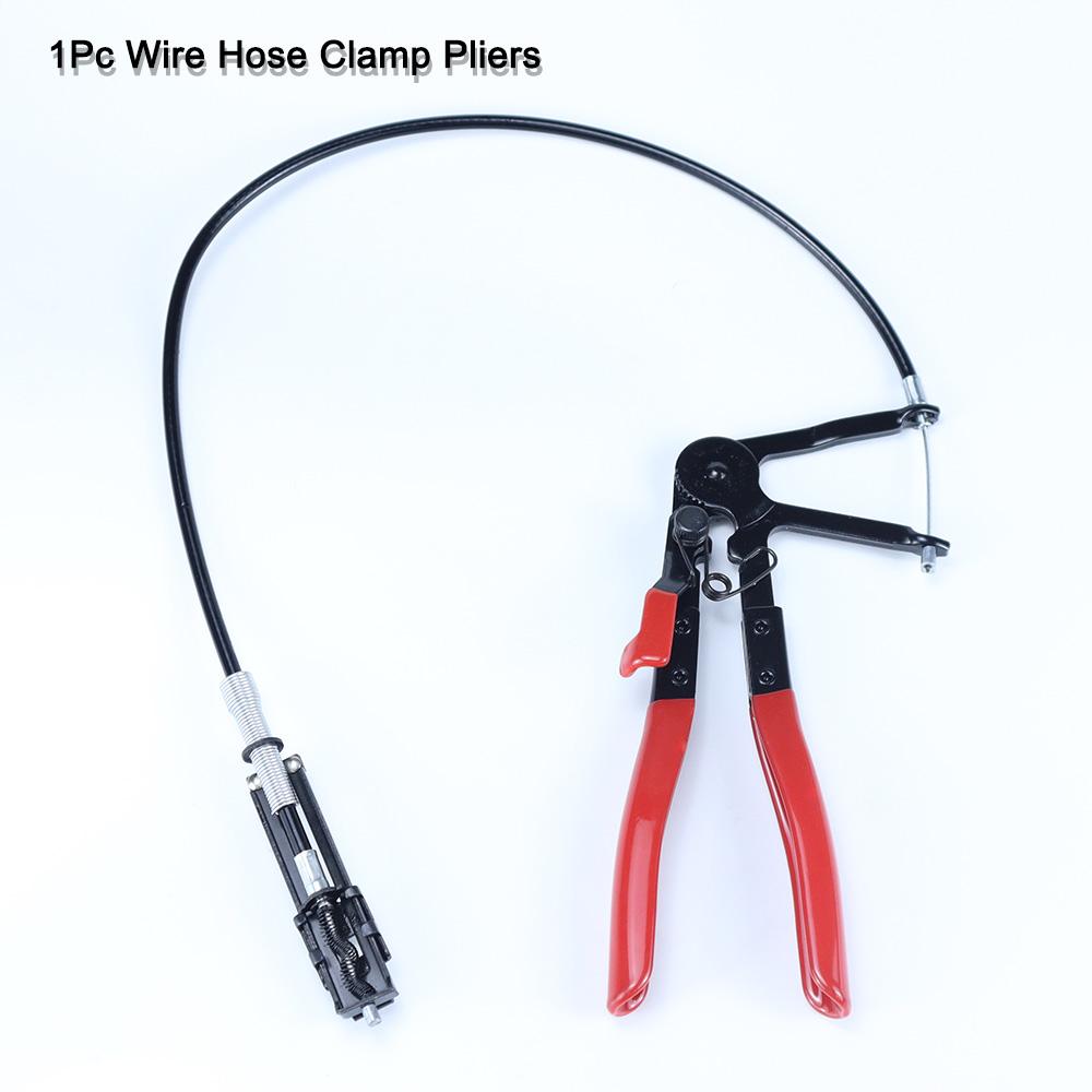 Hose Clamp Pliers Spring Clamp Pliers Long Reach Wire Spring Hose Clamp Pliers Tool Car Fuel Oil Hose Coolant Radiator Heater