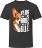 My Dog Owns My House Pembroke Welsh Corgi T-Shirt