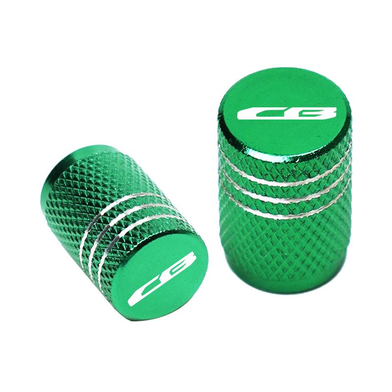 For Honda CB125R CB150R CB190R CB250R CB300R CB400 CB500X CB500R CB650F CB1100 Motorcycle Tire Valve Air Port Stem Cover Caps ZOPJT1