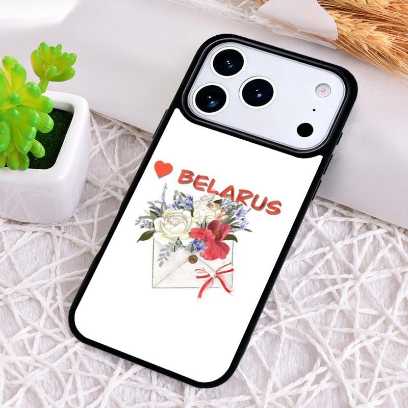 Belarus Flag soft Phone Case for iPhone 17 Air 16 15 11 12 14 13 Pro Max Shockproof Cover