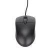 Heated Mouse 3 Levels Adjustable Black Ergonomic 1600DPI Wired Heating Mouse for Windows for OS X System Desktop Laptop