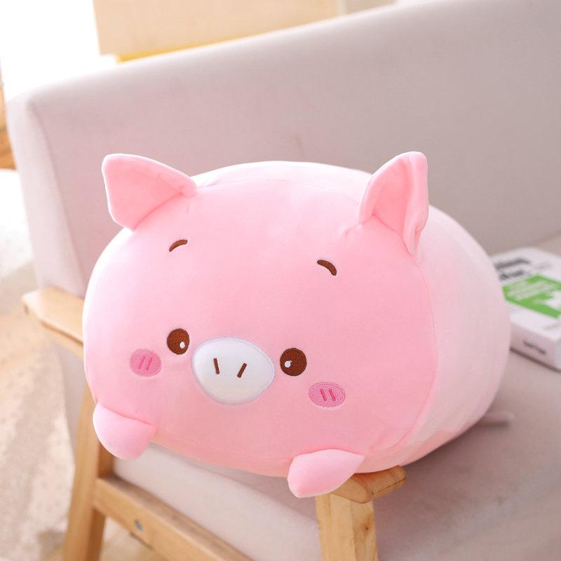 20cm Lovely Animal Sweet Dinosaur Pig Cat Bear Plush Toy Soft Cartoon Panda Hamster Elephant Deer Stuffed Doll Baby Pillow Gift