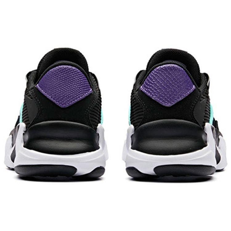 Anta Vintage Casual Dad Shoes Women Sneakers Black Green 12838808R-5