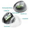Solar Fence Light Outdoor Waterproof Wall Lamps Garden Energy Light Festoon Decoration LED for Garden Step Patio Stairs 1-12PCS