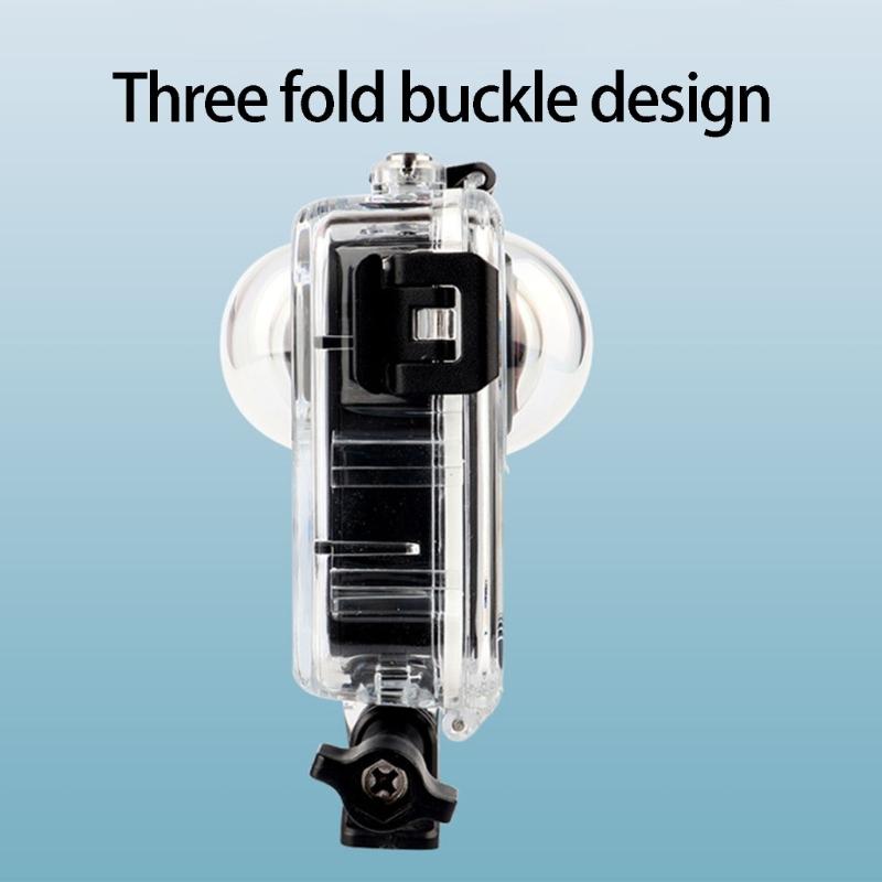 Visible Housing For Max2 Action Camera Diving Case Pressure Proof Structure Shell Universal 2Prong Interfaces Mount