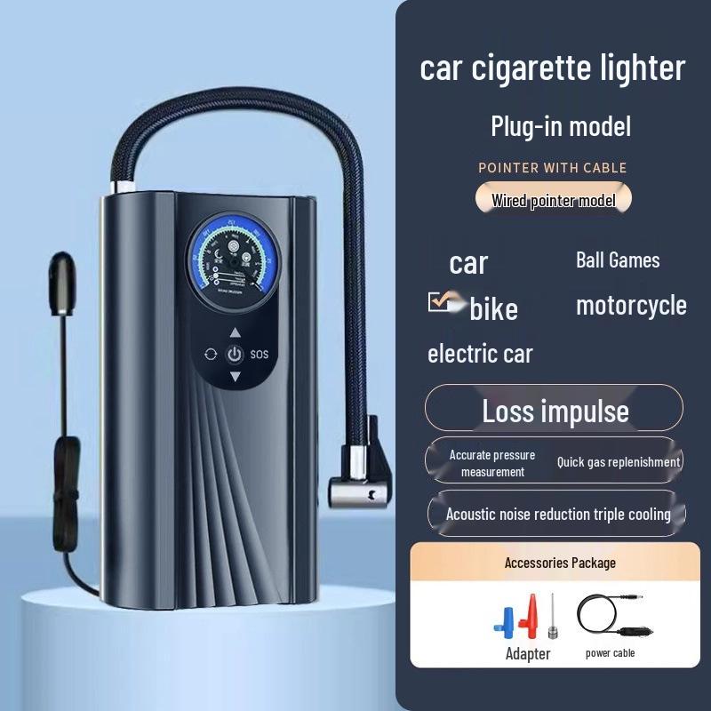 

Портативный цифровой дисплей автомобильный воздушный насос, 12 В для автомобилей и 36 В/48 В/60 В для электромобилей