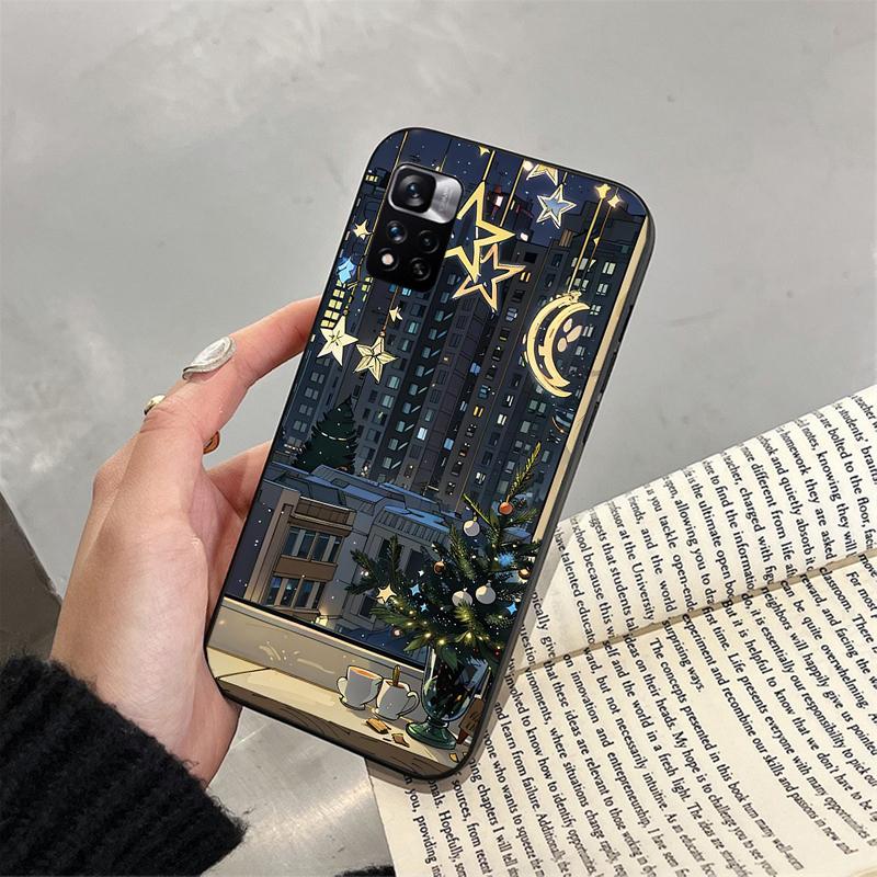 Christmas Tree Ball Funda Phone Case For Xiaomi Redmi note 14 Pro 14 13 12 11 10 Pro 14S 12S 11S Redmi 14C 13C 10