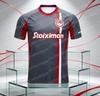 Neues Unisex-Kurzarm-T-Shirt Sport Fußballtrikot Schnelltrocknend und Atmungsaktiv Griechisch Olympiacos Piräus Familien-Matching