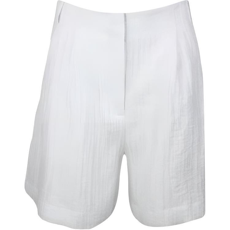 Armani Exchange SS23 Trim Pocket Casual Shorts Women shorts White 3RYS32-YN3KZ-1000