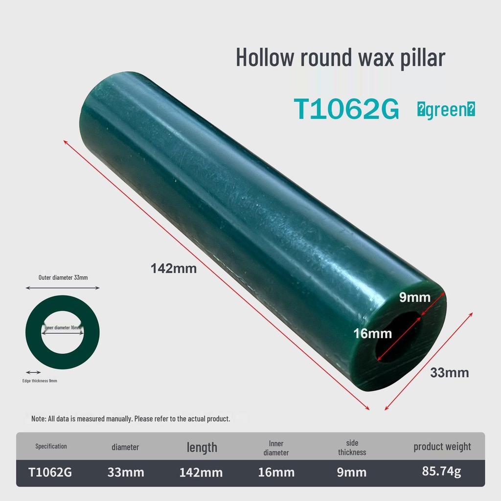 Blue Hollow Wax Tube for Men's and Women's Ring Jewelry Mold Making