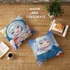 Gawr Gura Kawaii Cushion Cover Pillow Cover Decor Pillowcase Printed Cushion Case for Couch