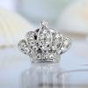 Módní Crown Kamínky Brož Pin Ženy Košile Bunda Límec Dekor Šperky