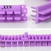 Tunnel Toy Cat Self Groomer for Cardboard Boxes, DIY Grooming Brush Hair Reduction Ring, Hands-Free Massage Comb House Door Hole