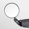 1 Pair Bicycle Handlebar Mount Rearview Mirror 360-Degree Rotation Universal Road Mountain Bike Grip Handle End Mirror Bike Accessories