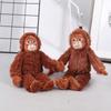 Chimpanzees Monkey Cartoon Gorilla Plush Toy Plush Stuffed Gorilla Plush Keychain  Children Gift