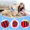 3PCS Small Dog Toys, Cute Slipper Shape Plush Dog Squeaky Puppy Chew Teething Toys Shoes Dog Toy for Small Dogs and Puppies