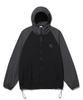Urbanstoff Division Kapuzen-Windjacke (Schwarz)