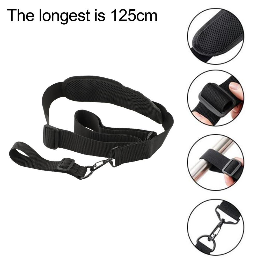 Easy Gardening Black Adjustable Shoulder Strap Trimmer Strap For Men And Women Adjustable Strap Easy To Install