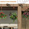 Heavy Duty Iron Garage Storage Hooks Anti Slip Rubber Coating For Hanging Tools Ladders Bikes Garden Supplies